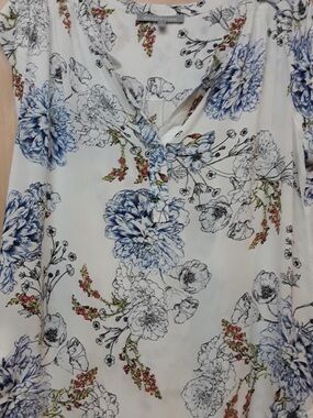 Daniel Rainn Anthropologie Cap Sleeve Blouse